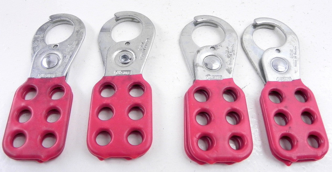 North M-Safe SAFETY Metal Lockout Hasp R60ML (Lot of 4) New - Advance Operations