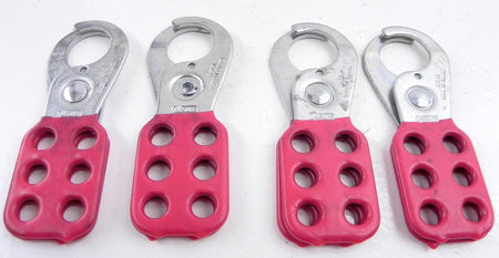 North M-Safe SAFETY Metal Lockout Hasp R60ML (Lot of 4) New - Advance Operations