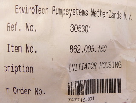 Weir Pumps Thermowell / Initiator Housing 862.005.150 - Advance Operations