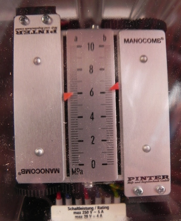 Pinter Manocomb Pressure Switch IP65/2K/S 0-10 MPa - Advance Operations
