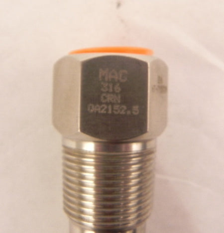 Mac-Weld Thermowell TW03A12L09  8" - Advance Operations