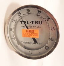 Load image into Gallery viewer, Tel-Tru Thermometer AA575R 5&quot; dia Gauge 4&quot; long Stem Probe  0-50 C - Advance Operations
