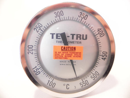 Tel-Tru Thermometer 5" dia 15" long AA575R 100-550 C - Advance Operations