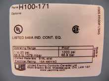 Load image into Gallery viewer, United Electric Pressure Switch w/ Diaphragm H100-171 - Advance Operations
