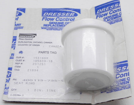 Dresser / Masoneilan PTFE Seat Ring 400113-735-940 - Advance Operations