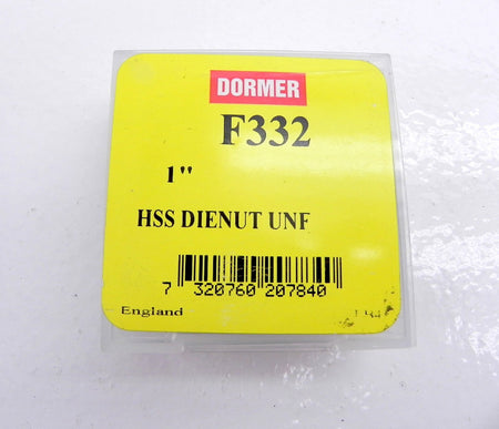 Dormer Dienut 1-12 UNF - Advance Operations