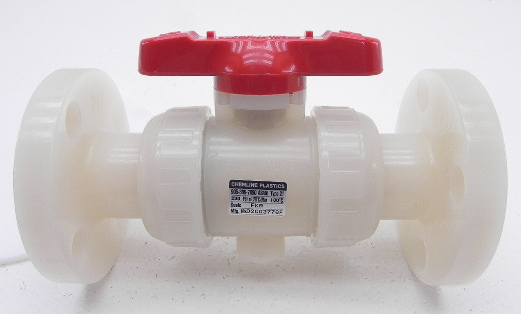 Chemline Asahi Ball Valve 21K010VF 1" - Advance Operations