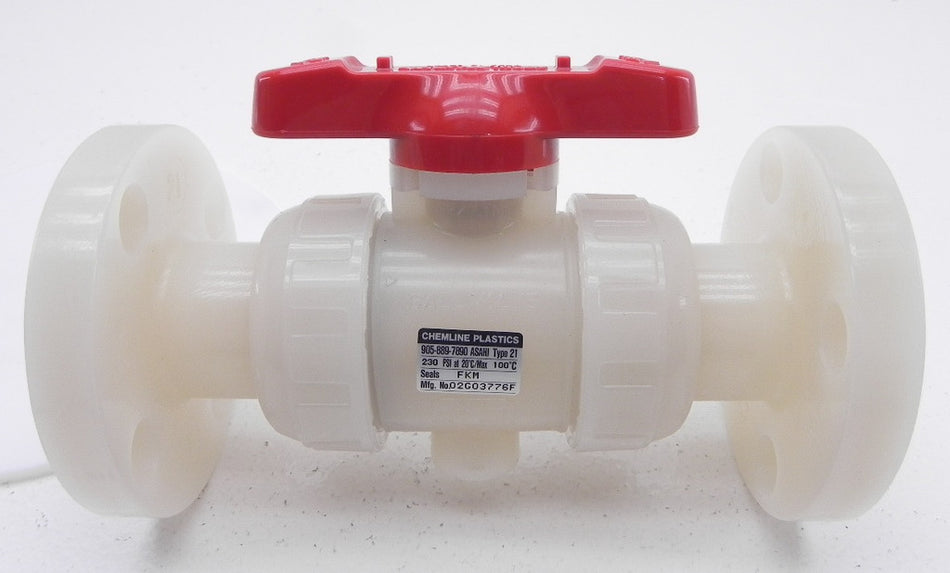 Chemline Asahi Ball Valve 21K010VF 1" - Advance Operations