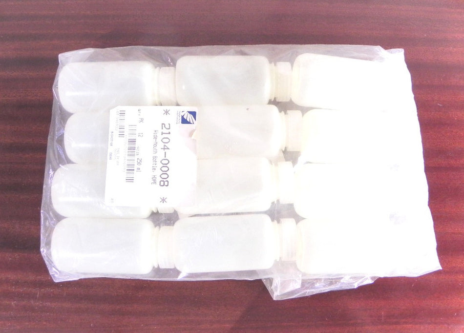 Nalge Nunc Wide Mouth Bottle 250ml 2104-0008 (12) - Advance Operations