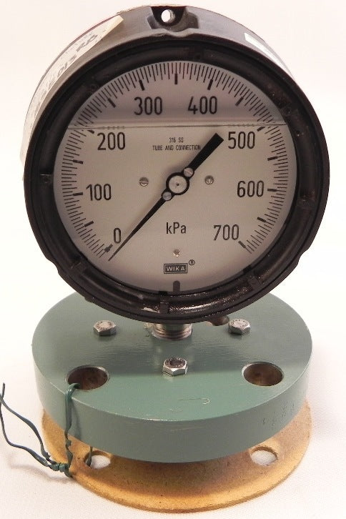 Ametek / Wika Pressure Gauge w/ Diaphragm 0-700 kPa - Advance Operations