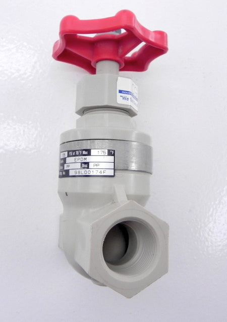 Chemline Plastics Globe Valve 1" 98L00174F - Advance Operations