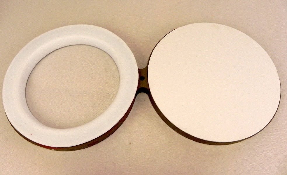 Resistoflex Spectacle Blind Flanges PTFE-Lined 10" - Advance Operations