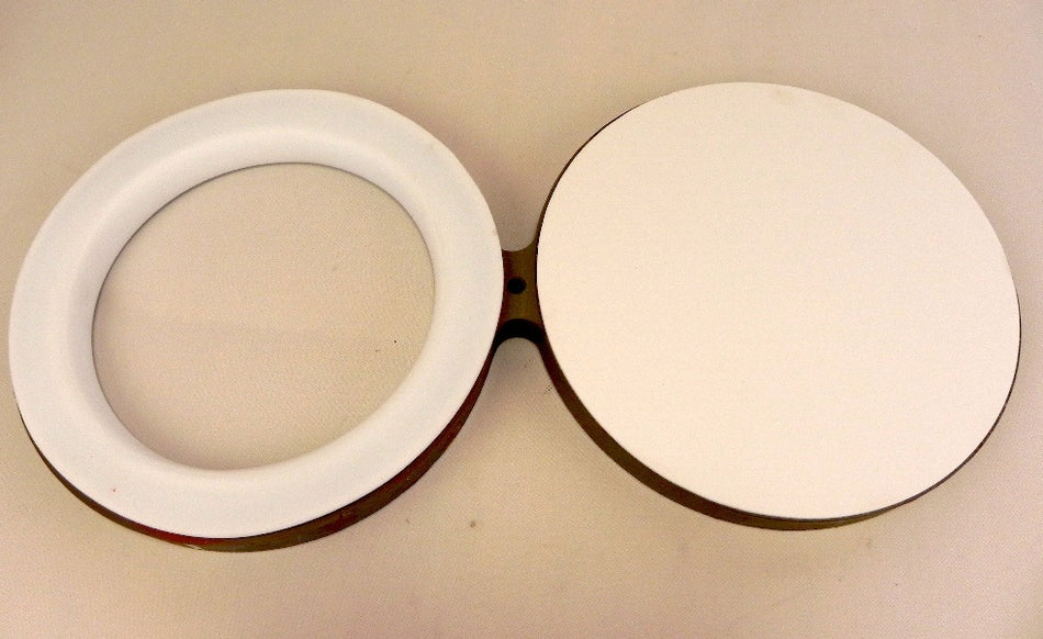 Resistoflex Spectacle Blind Flanges PTFE-Lined 10" - Advance Operations