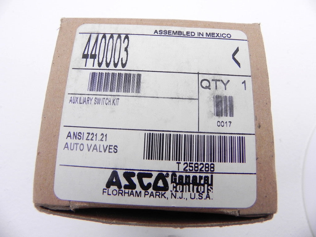 Asco Position Switch 44002  (2) - Advance Operations