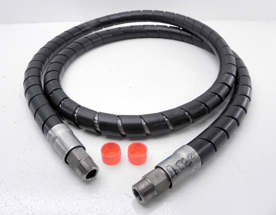 Crane Resistoflex Chlorine Transfer Hose CTH 1" I.D. x 128" Hastelloy C276 braid - Advance Operations