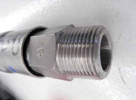 Crane Resistoflex Chlorine Transfer Hose CTH 1" I.D. x 128" Hastelloy C276 braid - Advance Operations