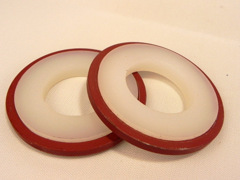 Resistoflex Armored Ring Spacer 2" X 1/2" (Lot of 2) - Advance Operations