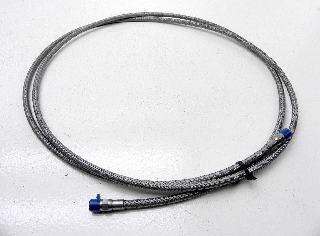 Hi-Tech SS Braided Teflon Hose 1/4" X 10' - Advance Operations