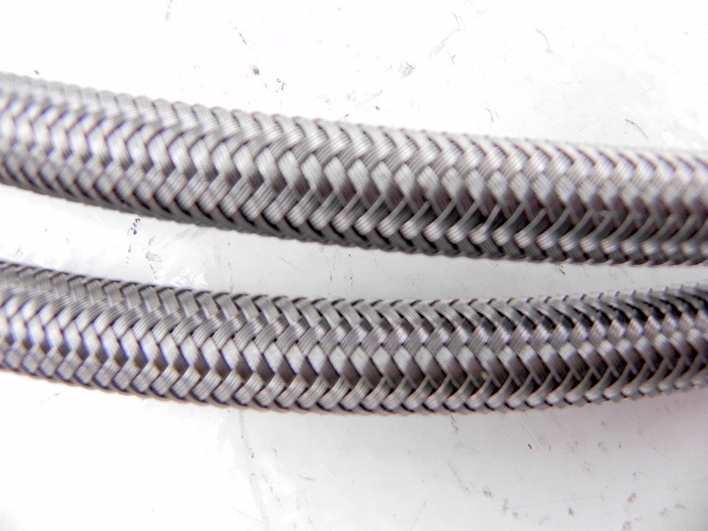 Hi-Tech SS Braided Teflon Hose 1/4" X 10' - Advance Operations