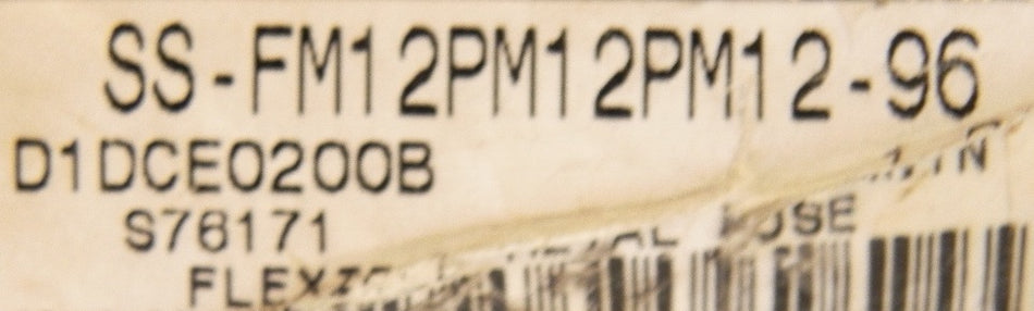 Swagelok Metal Hose SS-FM12PM12PM12-96 - Advance Operations