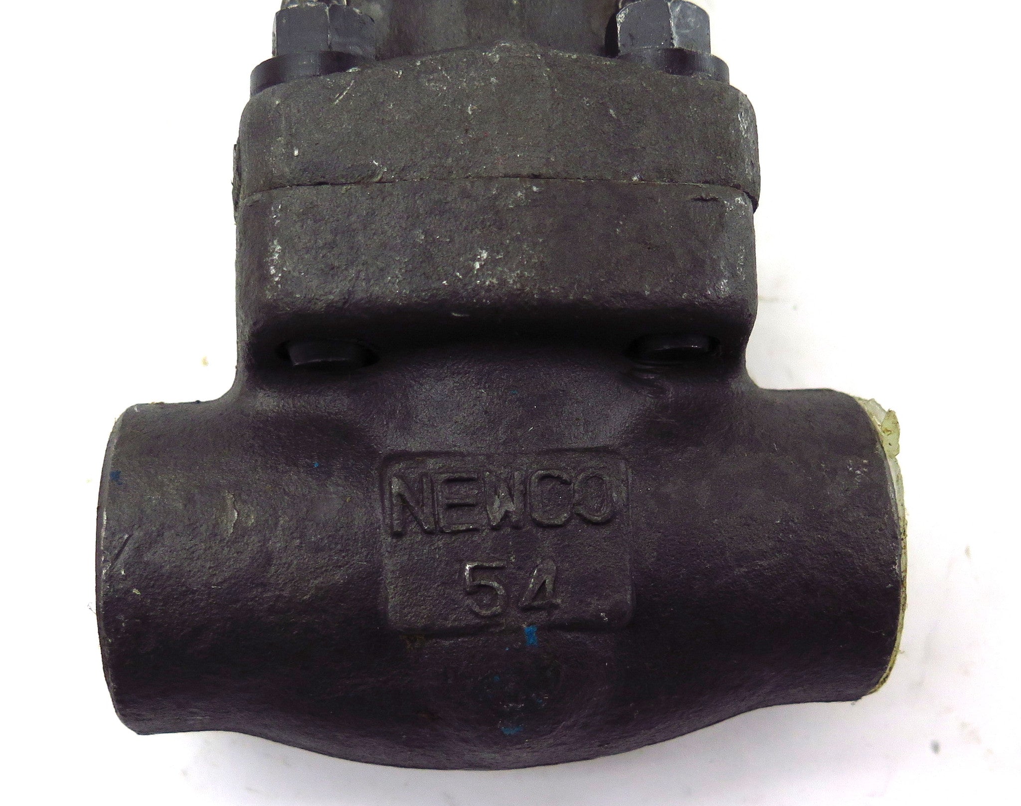 Newco 54 Carbon Steel Globe Valve 28S-FS2 1" Socket Weld Class 800 Psi - Advance Operations