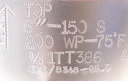 Hy-Grade 6" PTFE Teflon Check Valve P06-GTT-G4 For Corrosive Application - Advance Operations