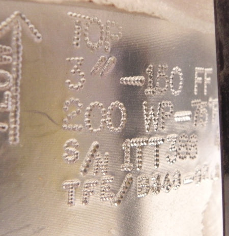 Hy-Grade PTFE Teflon Check Valve P03-GTT-F4 3" For Corrosive Application - Advance Operations