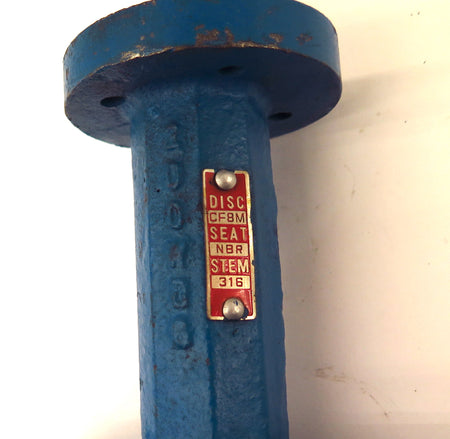 Crane Centerline Butterfly Valve 3" DI-200L-B-SS Forged Steel Body - Advance Operations