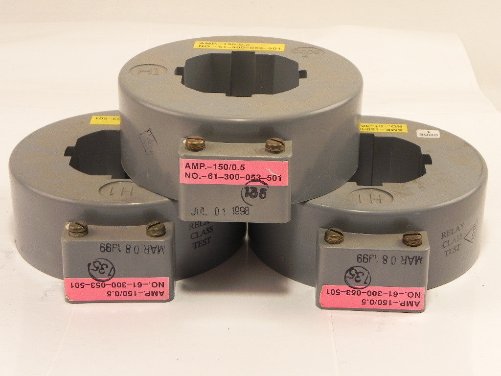 Siemens Current Transformer 61-300-053-501 (Lot of 3) - Advance Operations