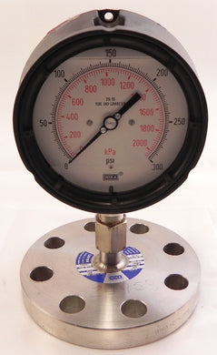 Wika Pressure Gauge w/ Diaphragm 0-300 psi - Advance Operations
