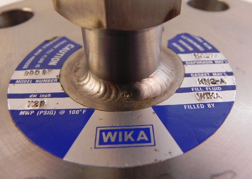 Wika Pressure Gauge w/ Diaphragm 0-300 psi - Advance Operations