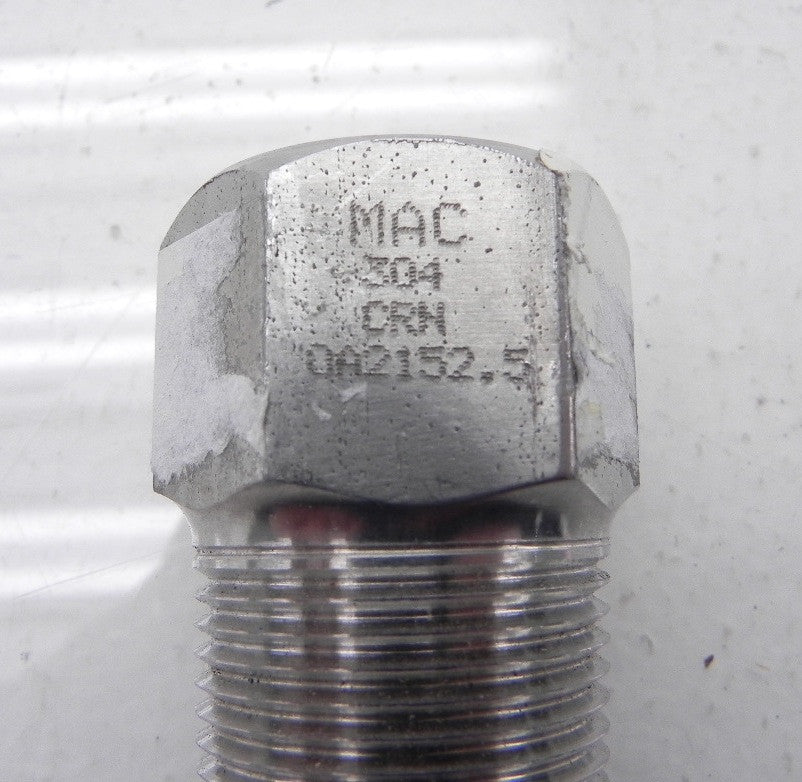 Mac-Weld Thermowell CRN-OA2152.5 - Advance Operations