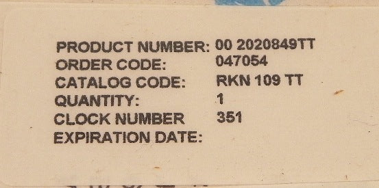 Jamesbury Valve Kit RKN109TT (Lot of 2) - Advance Operations
