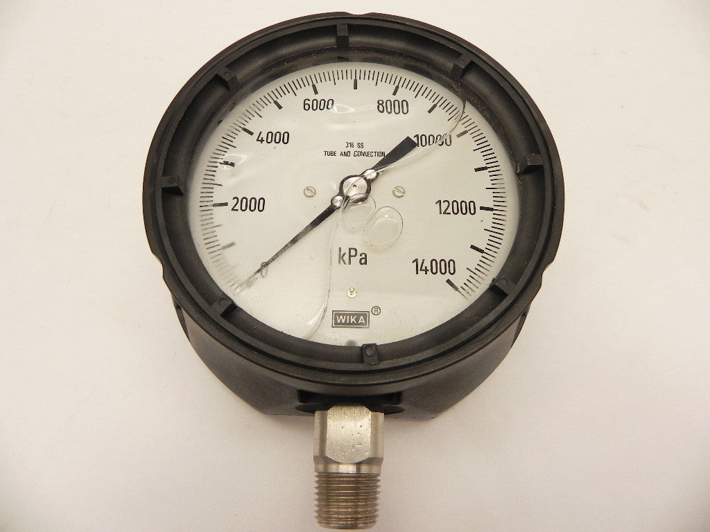 Wika Pressure Indicator 4-1/2" Glycerine Filled - Advance Operations