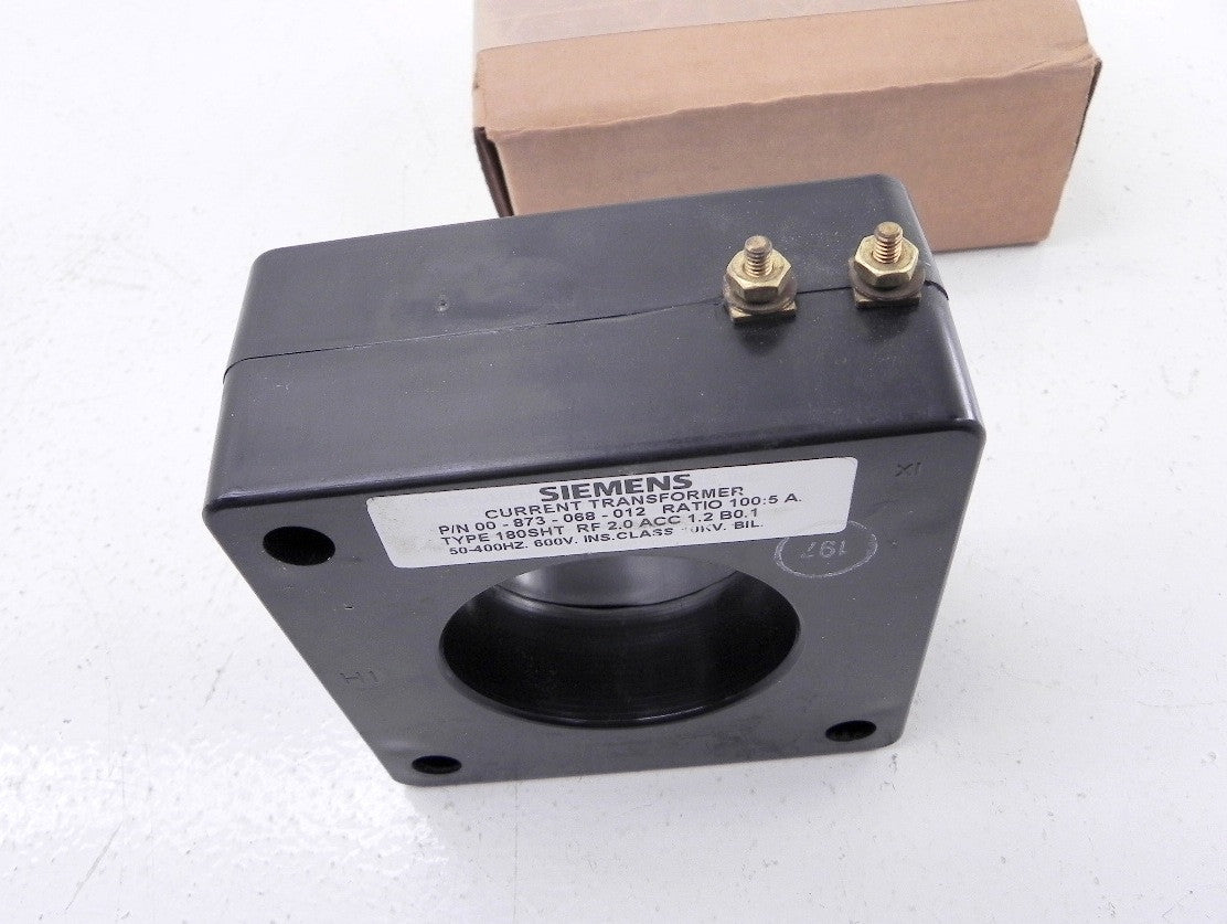 Siemens Current Transformer 00-873-068-012 180SHT - Advance Operations