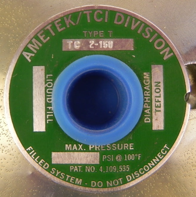 Ametek / TCI Diaphragm TC 2-150 - Advance Operations