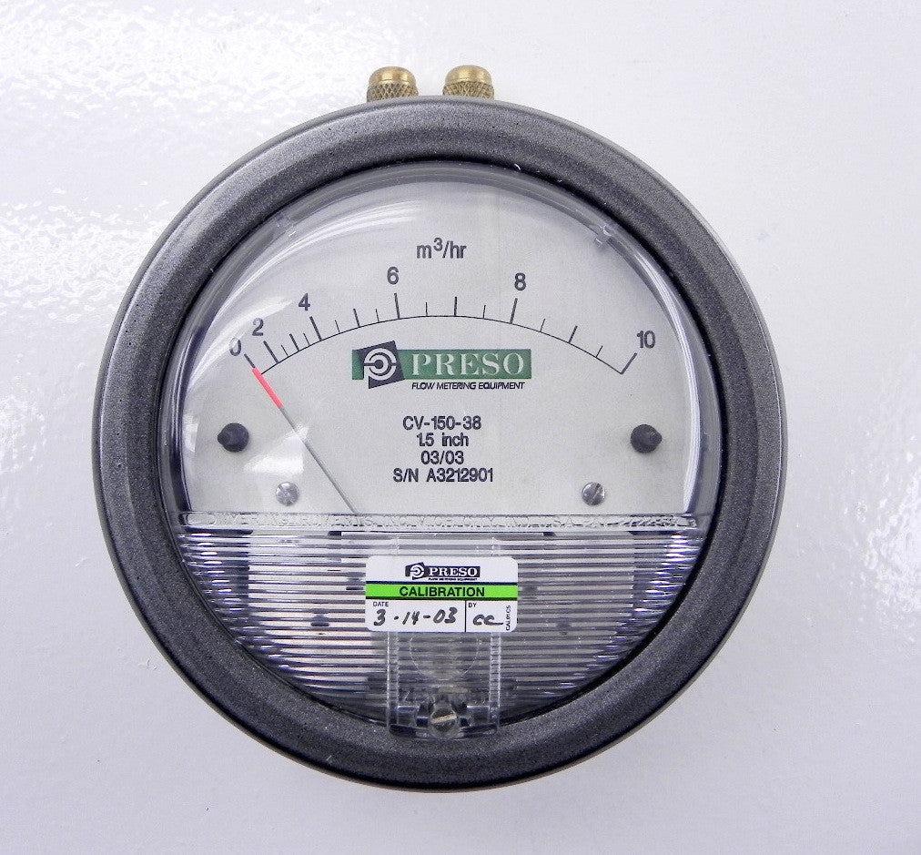 Dwyer / Preso Capsuhelic Gage CV-150-38 - Advance Operations