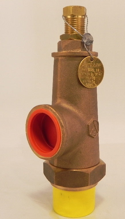 Autexier Brass Relief Valve 1-1/4" NPT 2.7 bars / 39 PSI - Advance Operations