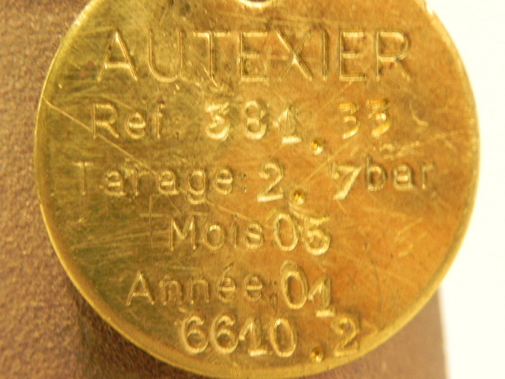 Autexier Brass Relief Valve 1-1/4" NPT 2.7 bars / 39 PSI - Advance Operations