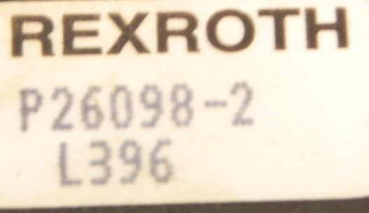 Rexroth Ceram Distributor P26098-2 - Advance Operations