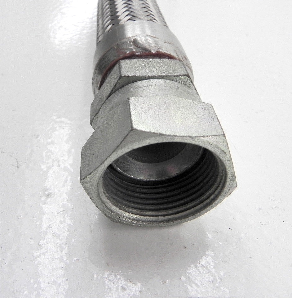 Flex-Pression SS Braided Hose Assy 7/8" JIC x 32" - Advance Operations