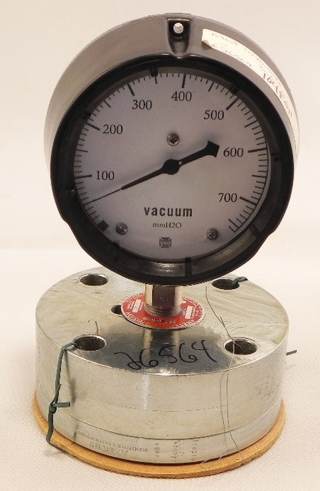 Ametek / USG Pressure Gauge w/ Diaphragm 0-762 mmH2O - Advance Operations