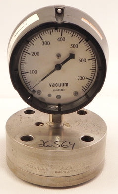Ametek / USG Pressure Gauge w/ Diaphragm 0-762 mmH2O - Advance Operations