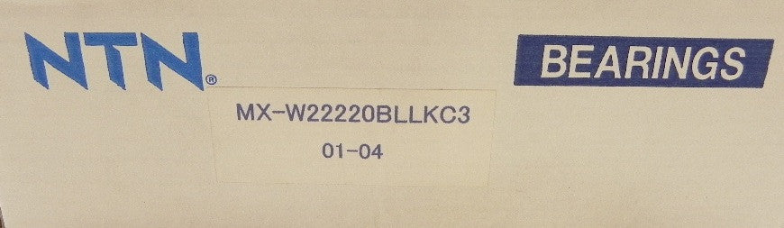 NTN Roller Bearing MX-W22220BLLKC3 or 22220 - Advance Operations