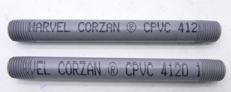 Harvel Corzan 4120 CPVC Nipple 1/4" X 5" (Lot of 16) - Advance Operations