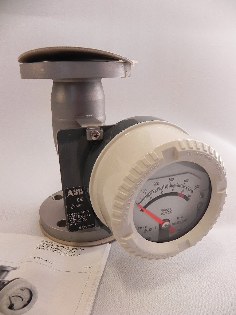 ABB Armored Variable Area Flowmeter 2" AM54073 DN 50 - Advance Operations