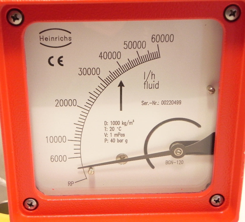 Heinrichs 4" Flow Indicator BNG-120 - Advance Operations
