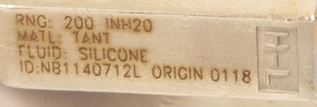 Foxboro Pressure Probe D0175BJ - Advance Operations