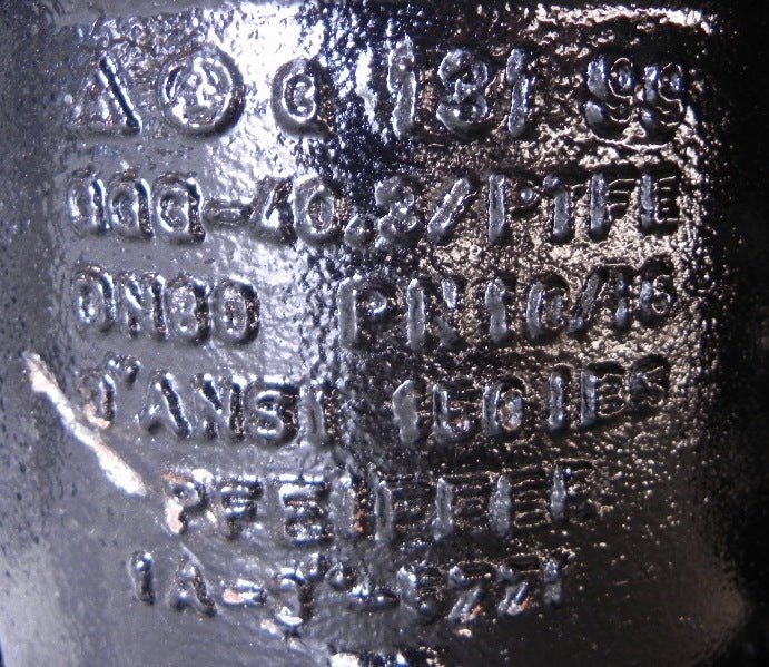 Samson-Pfeiffer Spherical Valve 1A 3" - Advance Operations
