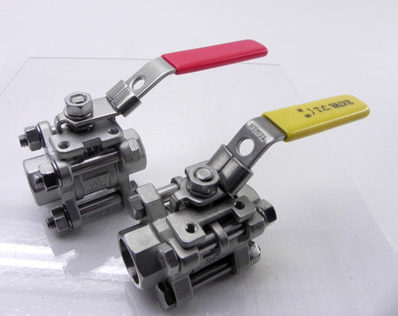 TC & MVF Weld End Ball Valve 1/2" (Lot of 2) - Advance Operations